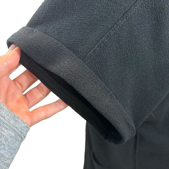 Ladies Lush Brand Black Short Sleeve Shift Style Dress Size XL - Picture 2 of 11